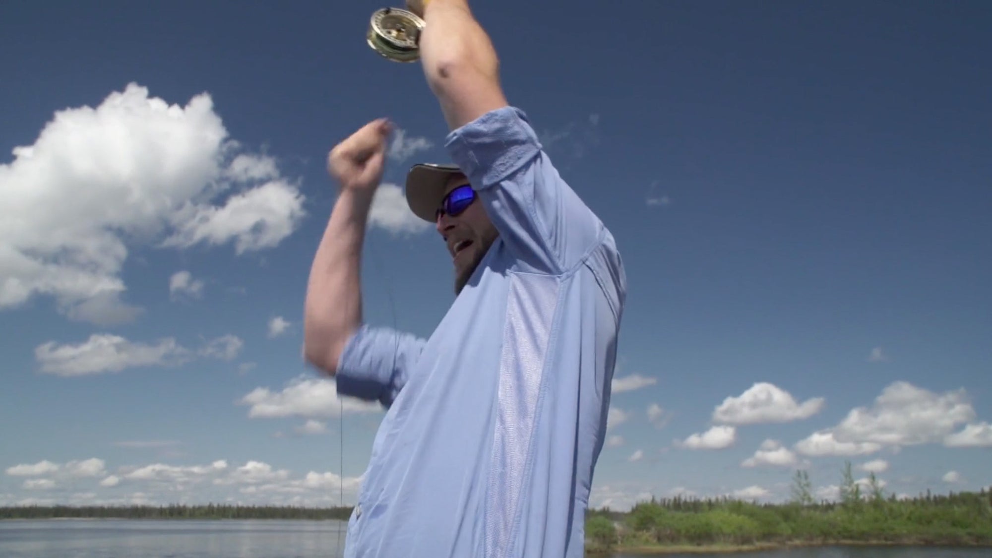 Walleye on Fly – Talk about boring Right?