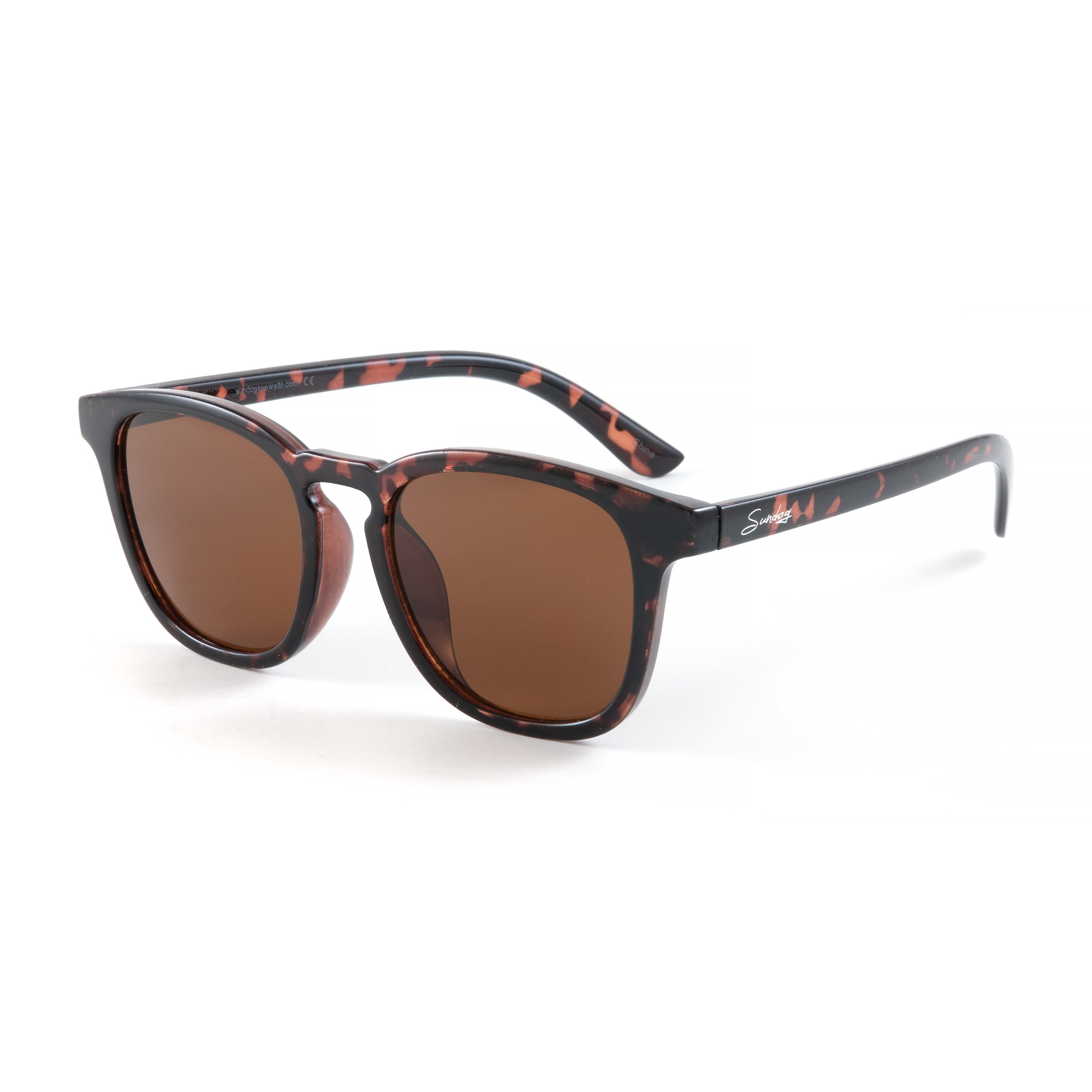 VERVE SD-C7 Polycarbonate Lens Sunglasses – Shiny Brown Tortoise