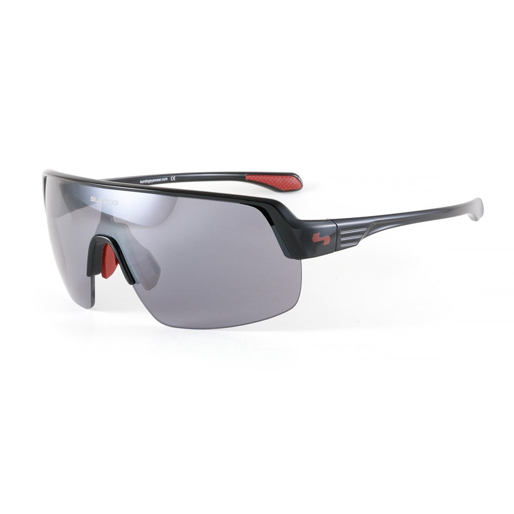 TORCH SD-C7 Polycarbonate Lens Sunglasses – Shiny Black/Grey Lt