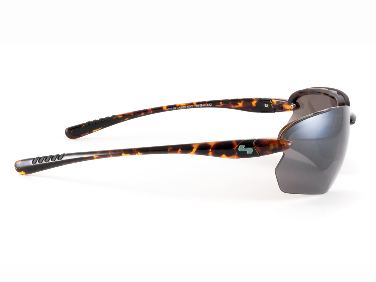 LASER EXT SD-C7 Polycarbonate Lens Sunglasses – Shiny Tortoise/Brown ...