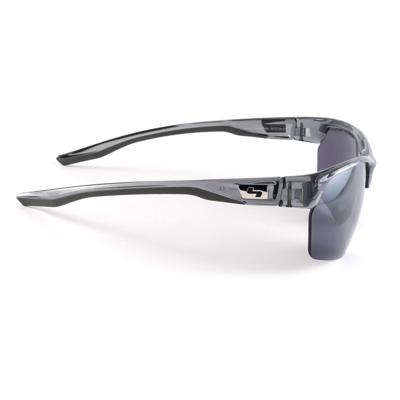 HUGE FAN SD-C7 Polycarbonate Lens Sunglasses – Matte Black/Brown-Blue ...